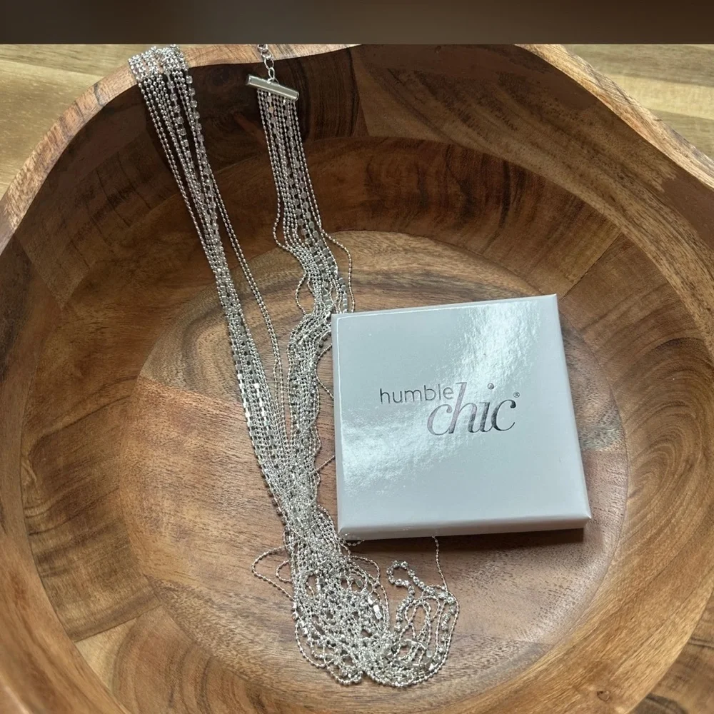 Humble Chic Silver Necklace